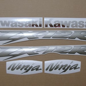 ZX12R 2006 ninja full sticker set kit decals restoration graphics replica replacement autocollants adesivi adhesivos logo pattern