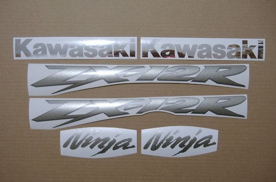 カラフル　ステッカー ZX12R 2006 Ninja Full Sticker Set Kit Decals Restoration