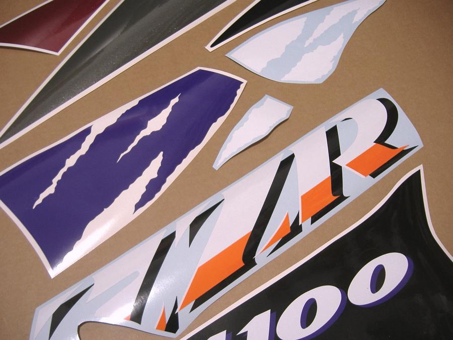 ZZR 1100 ZX-11 1994 ロゴ デカール セット キット 修復 グラフィック