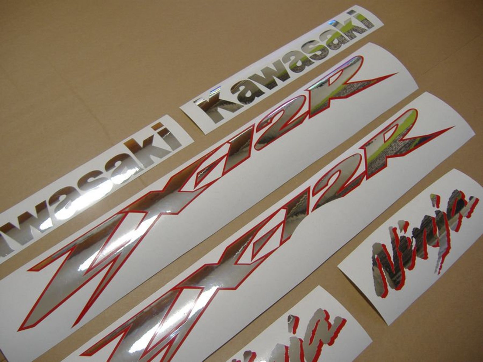 Kawasaki ZX12R 2003ninja Full Sticker Set Kit Aufkleber Decals Etsy