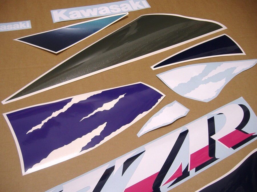 ZZR 1100 ZX-11 1994 Logo Decals Set Kit Restoration Graphics