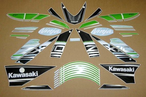 再入荷のおすすめ最新情報 ZX10R Ninja 2016 Full Aftermarket Decals Kit Complete アイドル
