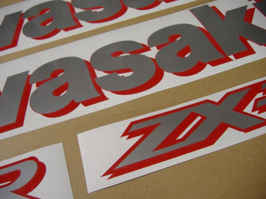 ZX7R 1997-1999 Ninja Full Aftermarket Stickers Set Complete Decals