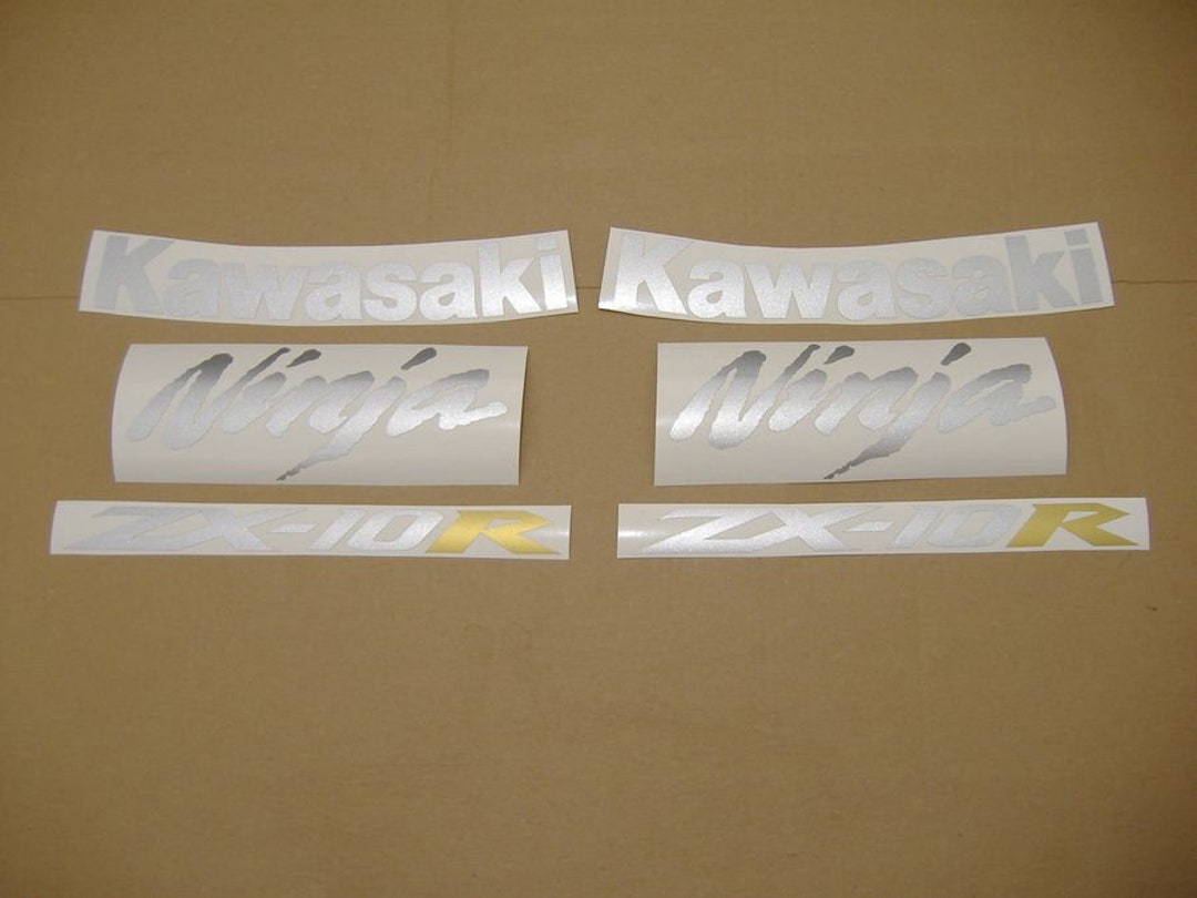 ZX10R 2007 Ninja Stickers Decals Adhesives Restoration Graphics Replica ...
