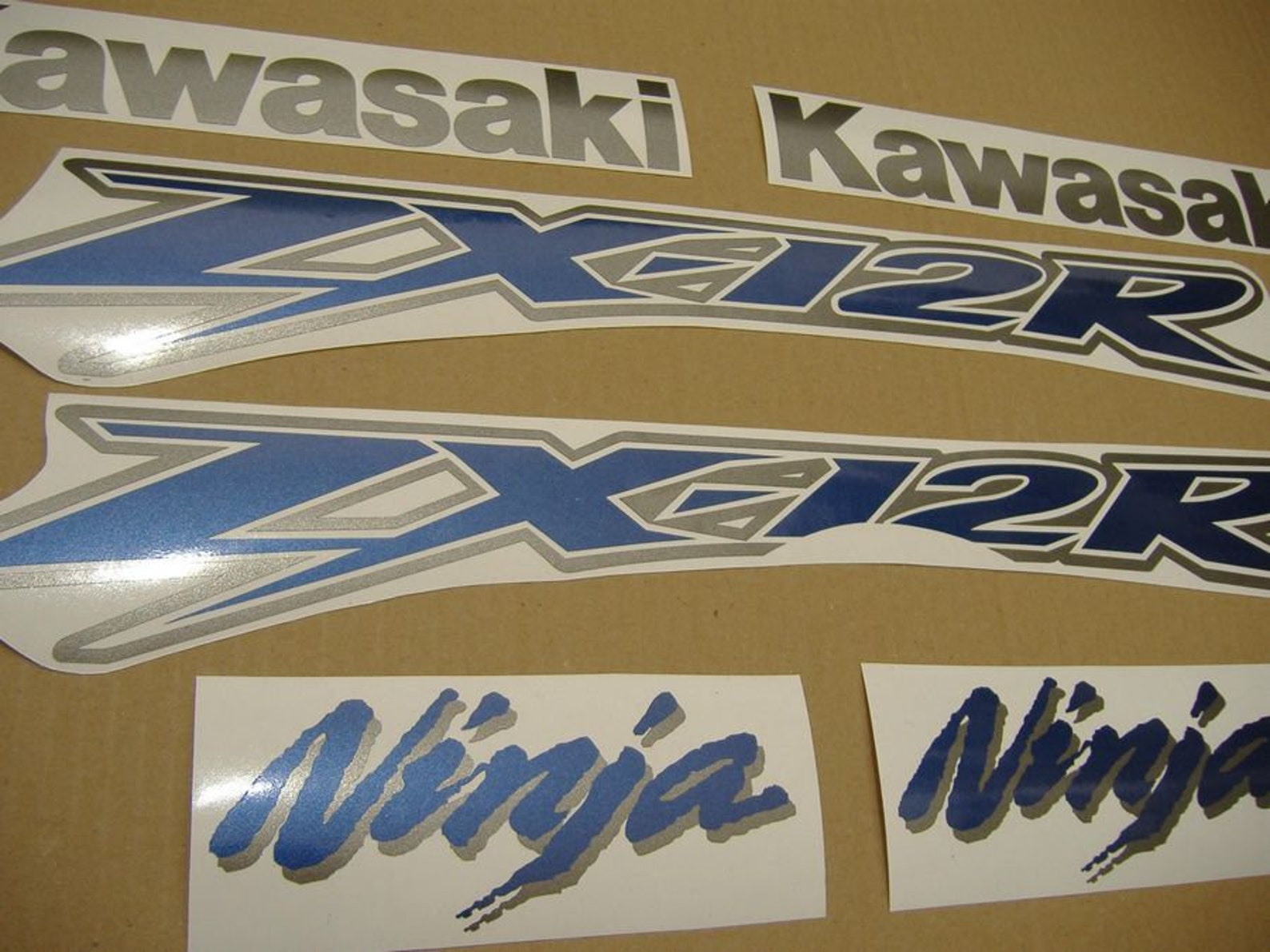Kawasaki ZX12R 2003 ninja sticker set kit aufkleber decals Etsy