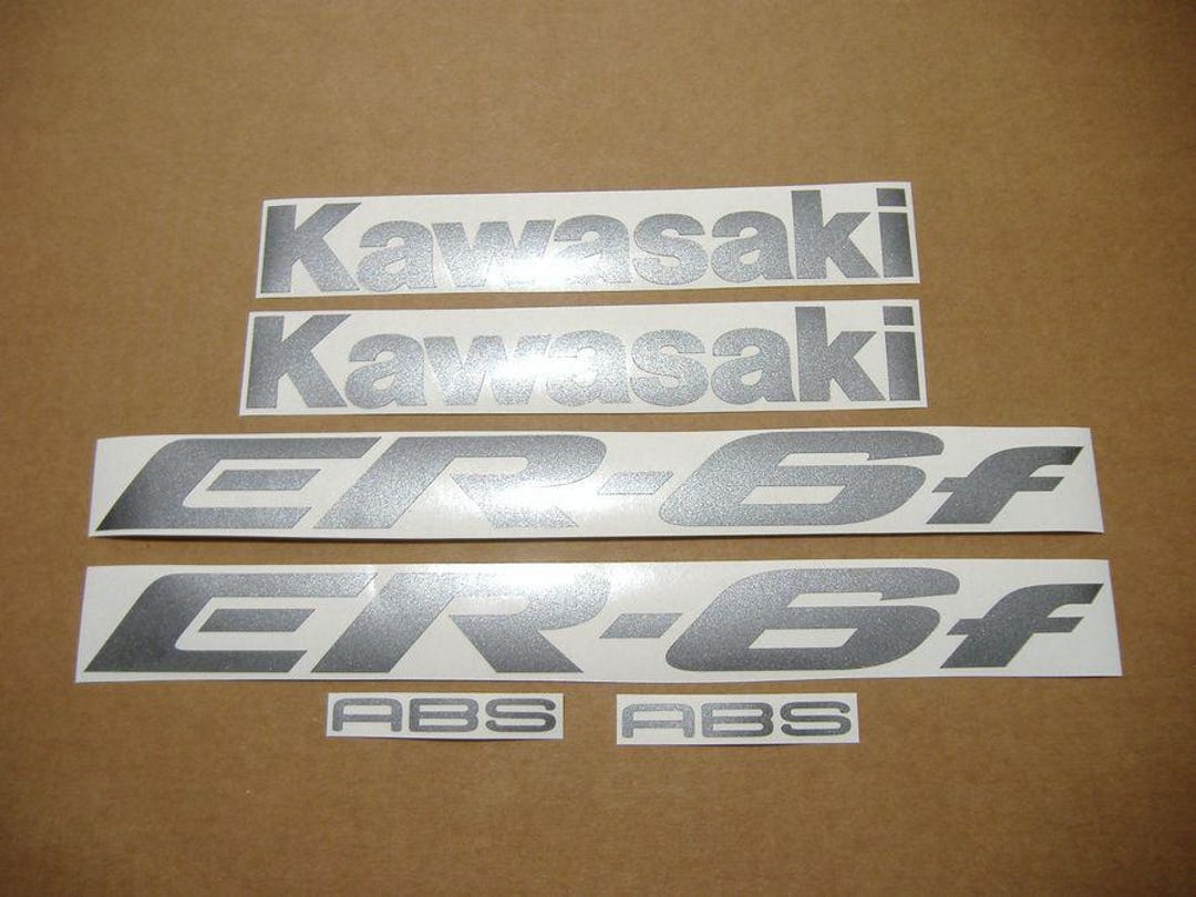 Sticker For 6 R ER-6F 2006-2008 Full Aftermarket Decals Set Kit Restoration Graphics ...