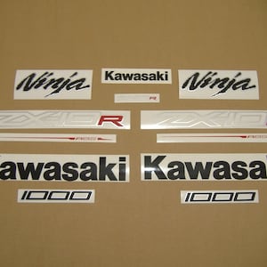 ZX10R 2012-2013 Ninja komplette Restauration Abziehbilder Set volle Reproduktion Aufkleber Kit Grafiken Replik Muster zx-10r Ersatz Embleme