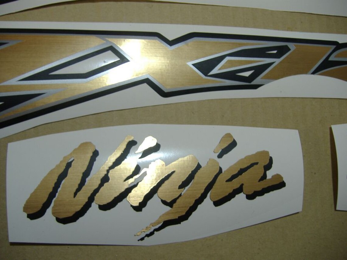 Kawasaki ZX12R 2005 Ninja Sticker Set Kit Aufkleber Decals Etsy