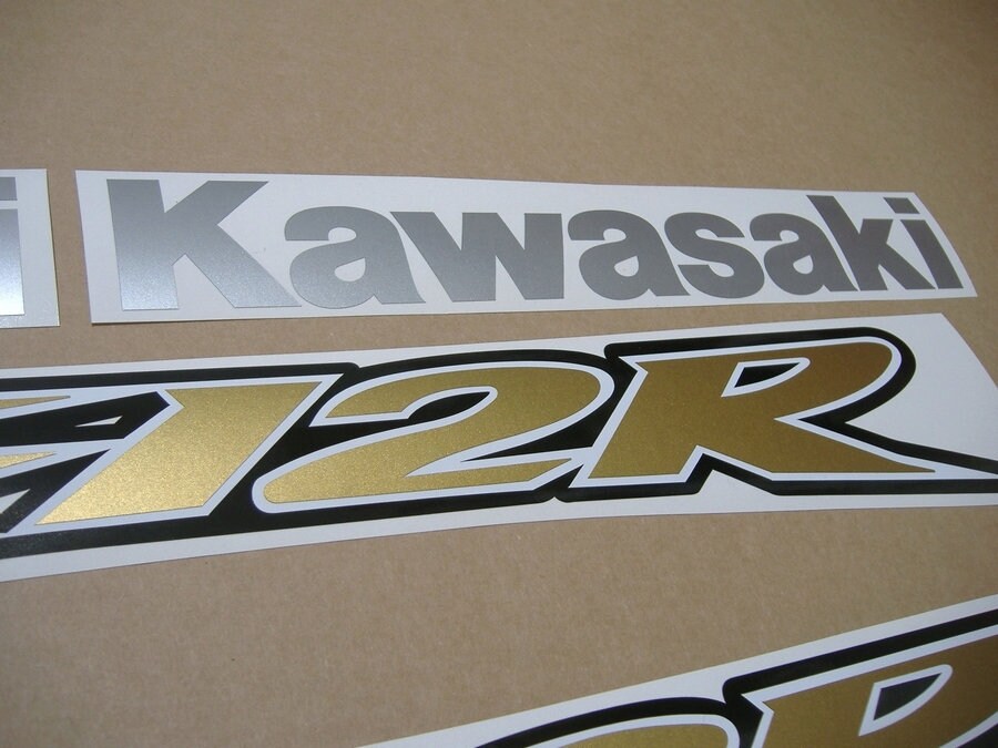ZX12R 2000 2002 Ninja Full Sticker Set Kit Decals Etsy