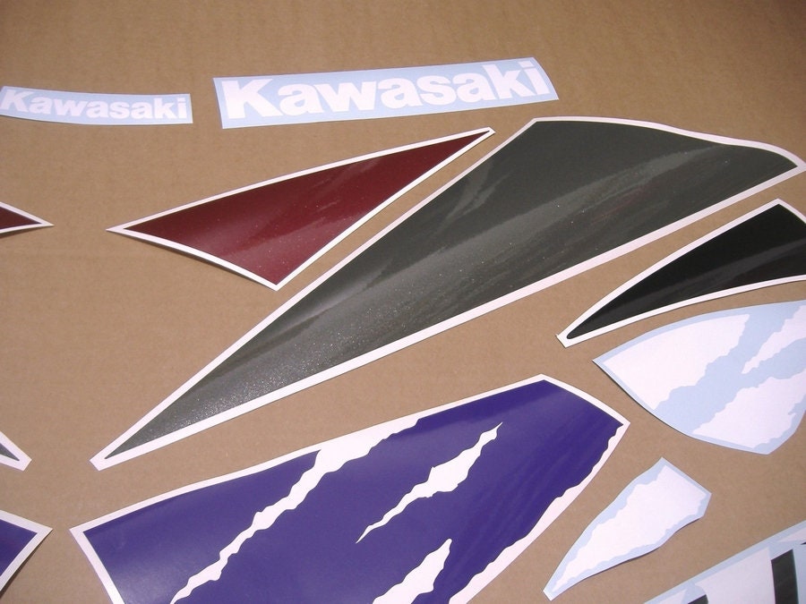 ZZR 1100 ZX-11 1994 ロゴ デカール セット キット 修復