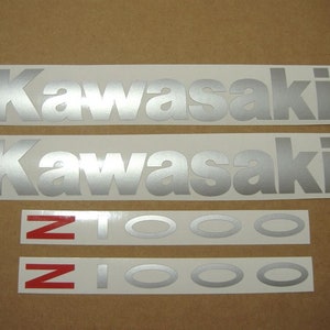 Adesivi cerchi moto KAWASAKI Z1000 versione tricolore - Annunci