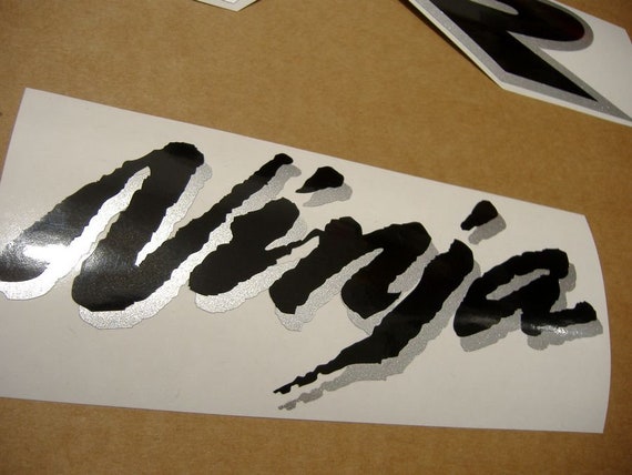 ZX7R 2002-2003 Ninja Full Aftermarket Stickers Set Kit