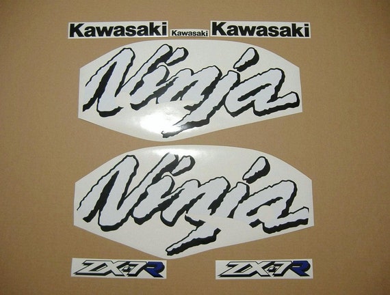ZX7R Ninja 2000 Decals Stickers Set Kit Adhesives ZX7R Ninja 2000 Decals Stickers Set Kit Adhesives