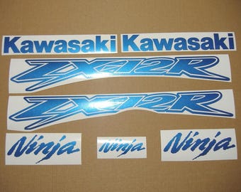 ZX12R ニンジャ フルステッカーキット デカールセット 完全