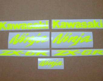 ZX12R ニンジャ フルステッカーキット デカールセット 完全