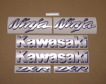 ZX7R 1997-1999 Ninja Full Aftermarket Stickers Set Complete Decals