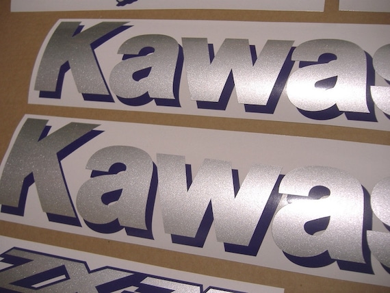 ZX7R 1997-1999 Ninja Full Aftermarket Stickers Set Complete