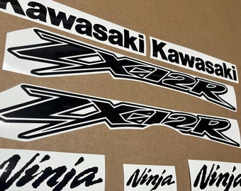 ZX12R ニンジャ フルステッカーキット デカールセット 完全