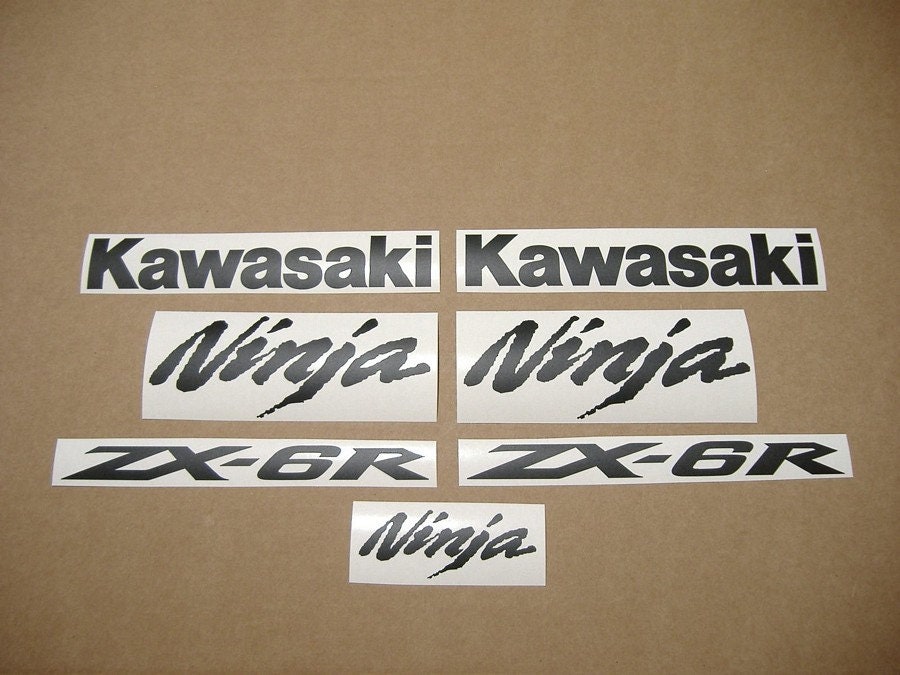ZX-10 ZX6R Aufkleber-Set MONSTER Passend für Kawasaki 2011 Mega M