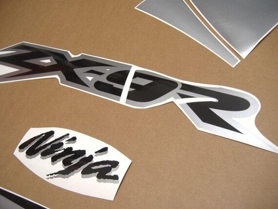 ZX9R Ninja 2003 Full Decals Kit Set Restoration Graphics