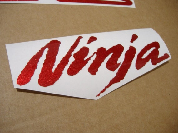 ZX12R Ninja Complete Metallic Pearl Cherry Red Stickers Set