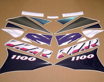 ステッカー ZZR 1100 ZX-11 1994 ロゴ デカール セット キット 修復 グラフィック