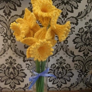 PDF Knitting Pattern - Daffodil