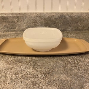 Tupperware Serve-Ette® Tray & Bowl Set #771-2