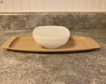 Tupperware Serve-Ette® Tray & Bowl Set #771-2