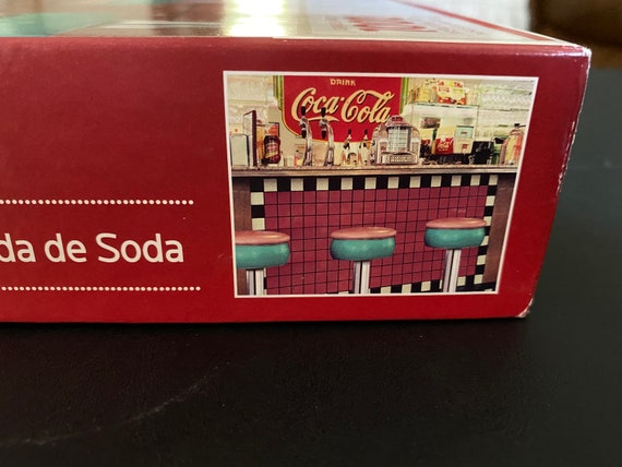 Springbok 1000 Piece Jigsaw Puzzle Coca-Cola Tin Signs