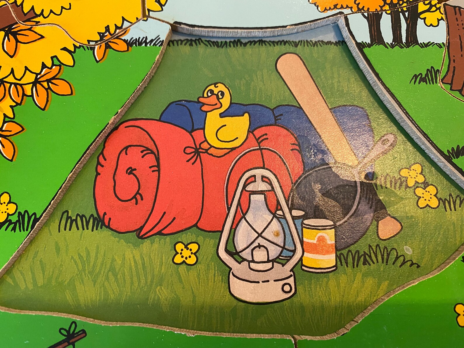 Sesame Street Bert & Ernie 'CAMPING CAPERS' Preschool Etsy