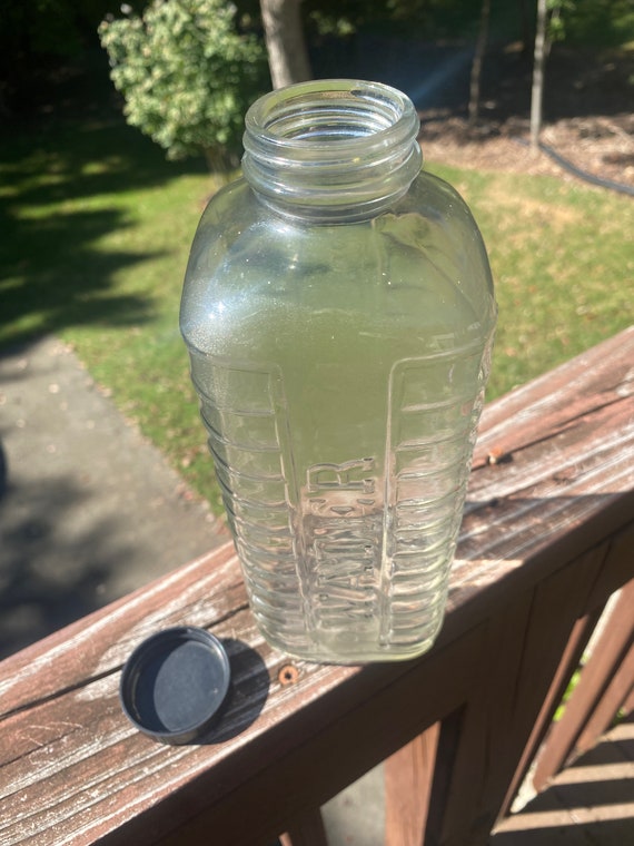 Mini botellas transparentes de cristal con encaje abierto
