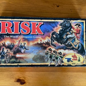 Parker Brothers RISK - The World Conquest Game, 1993 RISK Board Game - Complete
