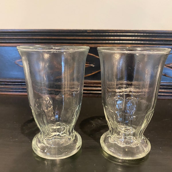 Vasos de cóctel de camarones Sau-Sea, vasos de jugo con patas, juegos de 2