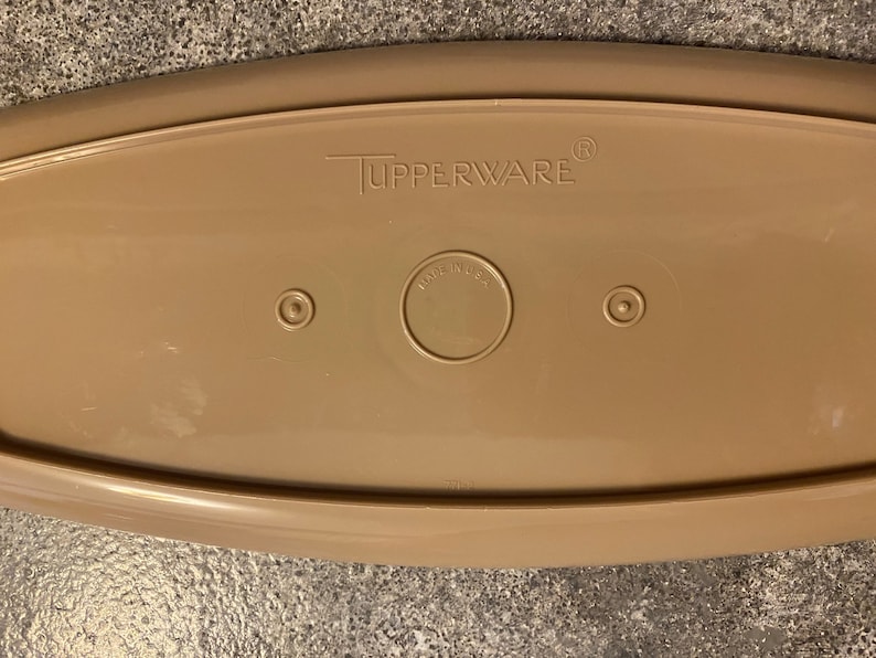 Grand Plateau De Service Tupperware Vintage Bleu | Rakuten