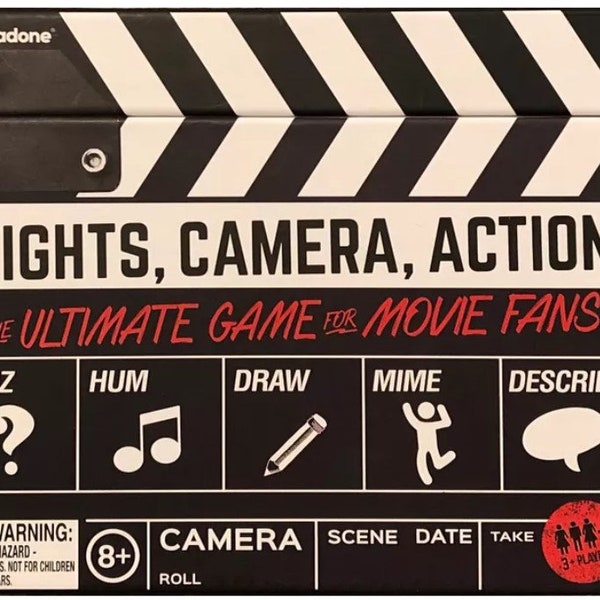 Lights Camera Action Etsy