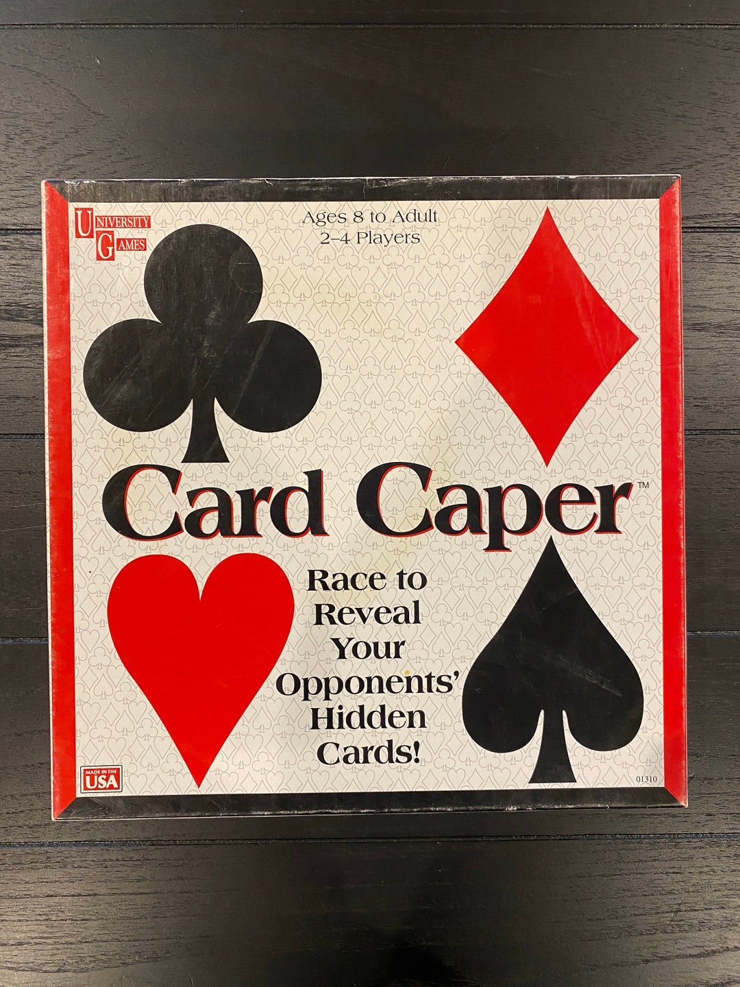 Card Caper 1997 by University Games Family Fun Card Game Etsy