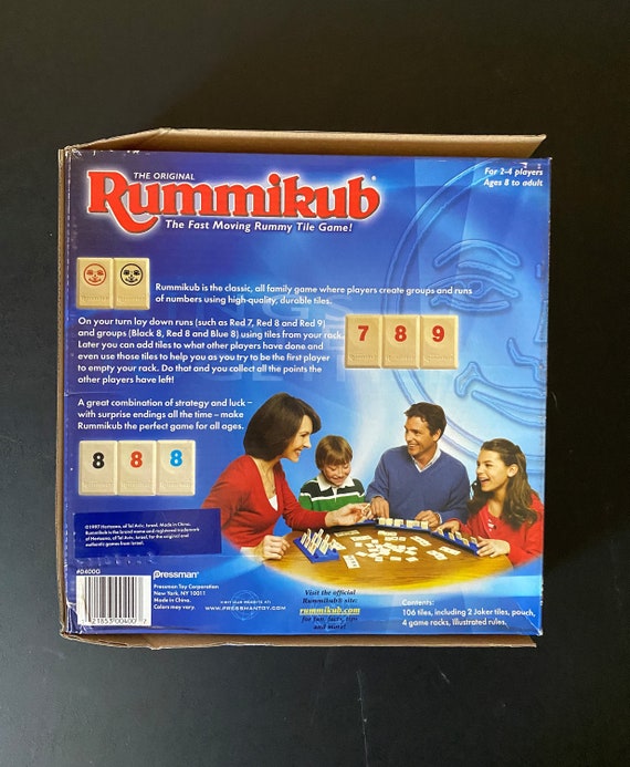 Rummikub Classic Edition - The Original Rummy Tile Game for Ages 8 and Up -  by Pressman