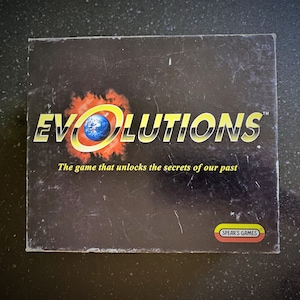 Evolutions -The Game that Unlocks the Secrets of Our Past (1996) - Trivia Game