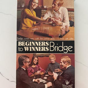Bridge-kaartspelset voor beginners tot winnaars: (1972) COMPLEET, als nieuw