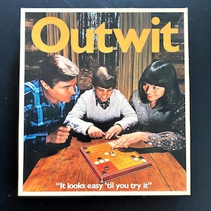 Outwit "Parece fácil hasta que lo intentas" Juego de mesa, juego de estrategia de Parker Brothers, año 1978 - COMPLETO
