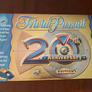 Trivial Pursuit 20th Anniversary Edition - Hasbro 2002 - COMPLETE