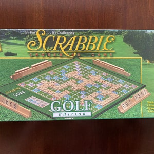 Scrabble Golf Edition - Hasbro 2000 - Complete Game