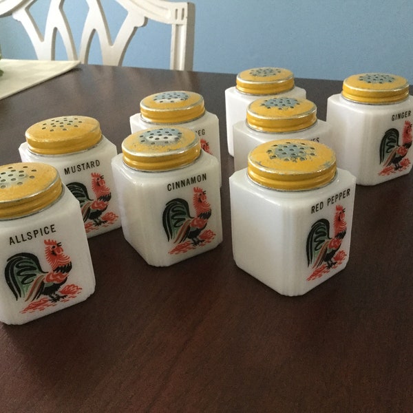 Ensemble de pot épices Tipp vintage