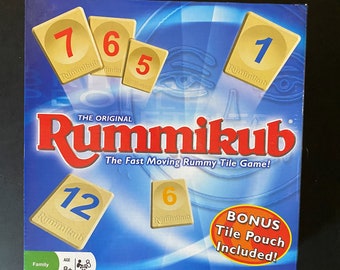 The Original Rummikub - Fast Moving Rummy Tile Game