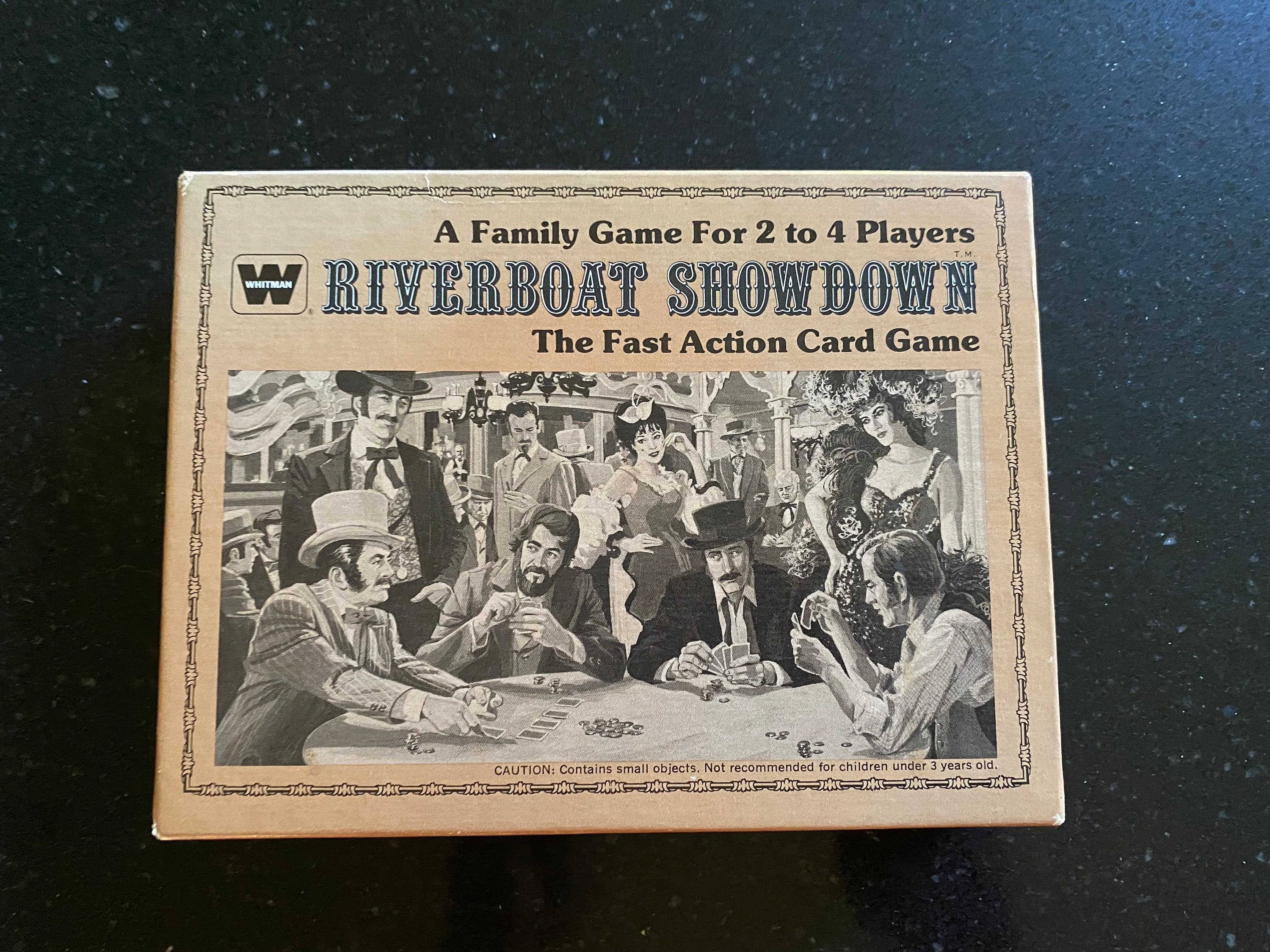 Vintage Showdown Poker Game 