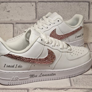 Nike Wedding Trainers, Custom Nike Wedding Shoes, Personalised Wedding ...