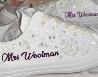 Wedding shoe decal, Converse iron on vinyl, Wedding decal, Wedding shoe decal, iron on decal