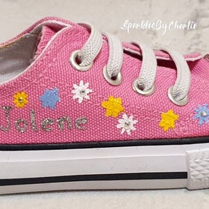 Peppa pig shoes, peppa pig zapatillas personalizadas, personalizadas, zapatillas para niños Kids Pink shoes, Custom Small shoes imagen 7