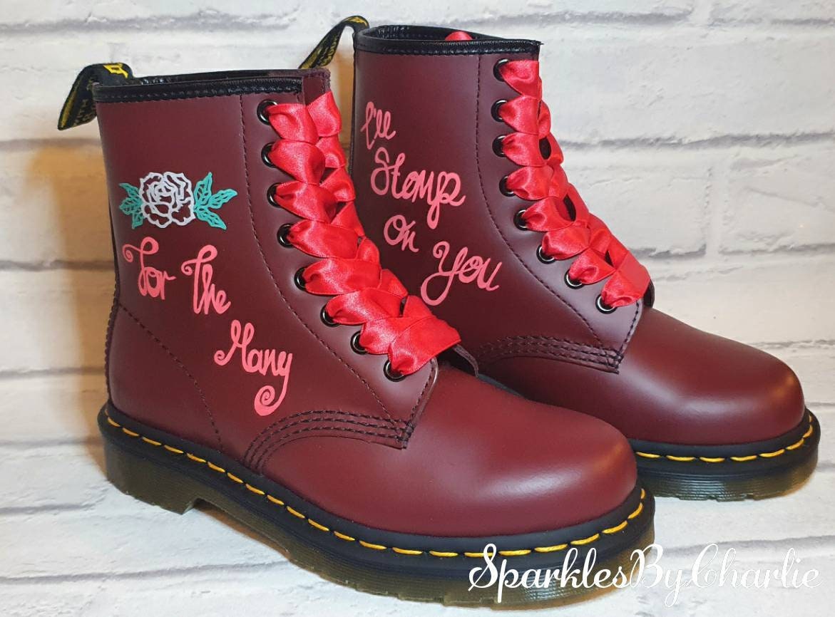 Dr martens con disegni top